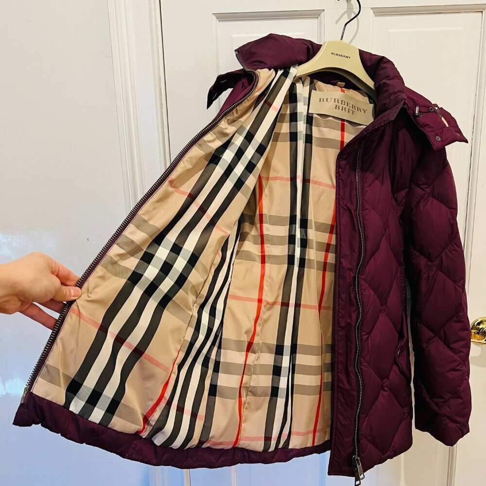 Burberry Down Jacket Size Small - Picture 4 of 16